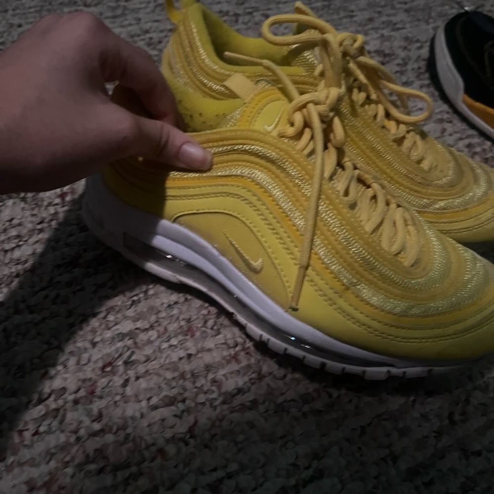 Yellow Nike air max